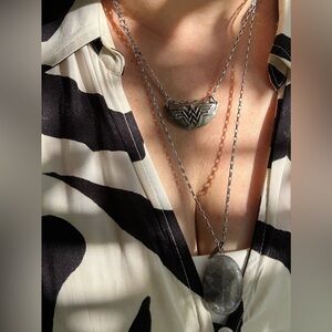 Katie Designs Adjustable Superwoman Necklace